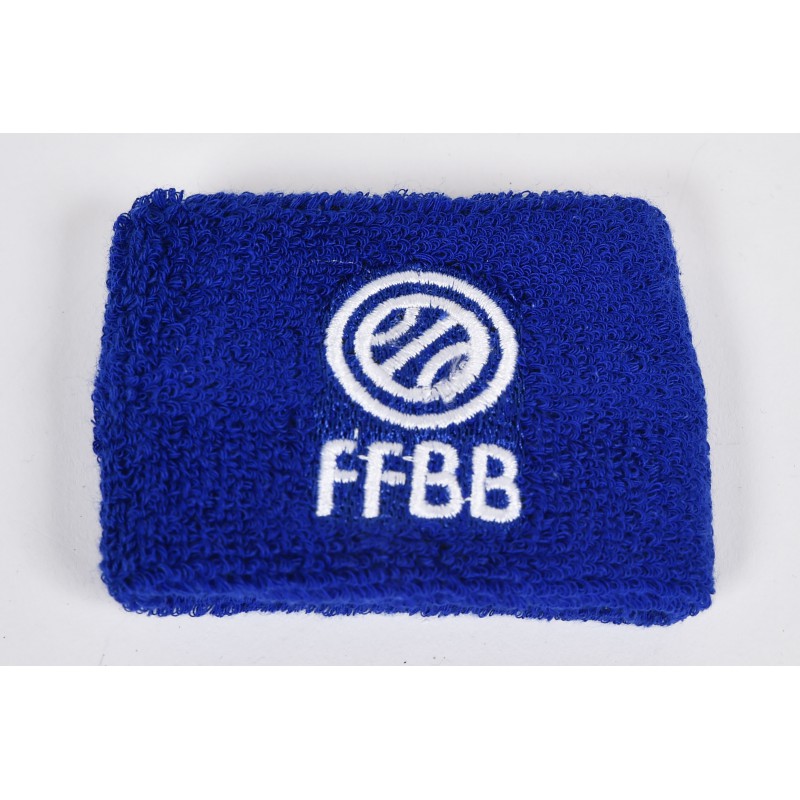 Poignet Eponge FFBB - Bleu
