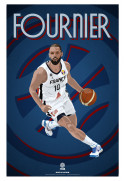 Affiche FFBB Evan FOURNIER