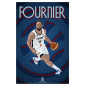 Affiche FFBB Evan FOURNIER Affiche FFBB Evan FOURNIER