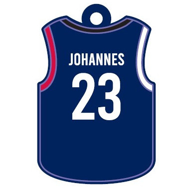 Porte Clés PVC JOHANNES