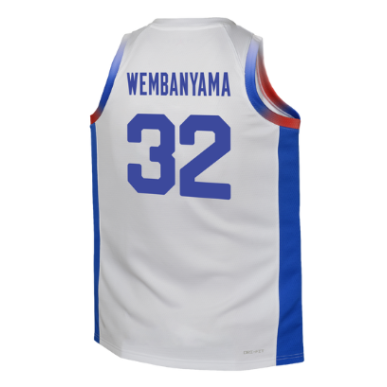 MAILLOTS KIDS AWAY WEMBANYAMA JORDAN X FFBB