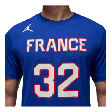 T-SHIRT FRANCE 32 JORDAN X FFBB