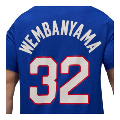 T-SHIRT FRANCE 32 JORDAN X FFBB