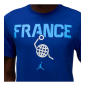T-SHIRT PRACTICE BLEU JORDAN X FFBB