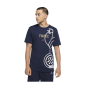 T-SHIRT COQ BLEU JORDAN X FFBB T-SHIRT COQ BLEU JORDAN X FFBB