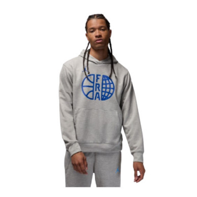 HOODY FLEECE GRIS JORDAN X FFBB
