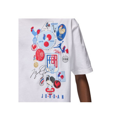 T-SHIRT LOGO VINTAGE JORDAN X FFBB