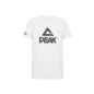 T-Shirt coton OFFICIELS PEAK gros logo Blanc