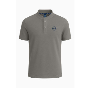 POLO SANS COL GRIS HOMME