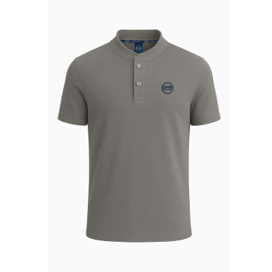 POLO SANS COL GRIS HOMME