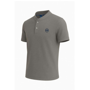 POLO SANS COL GRIS HOMME