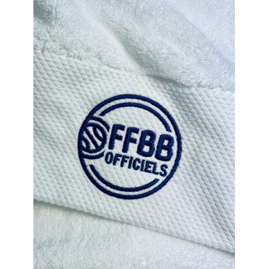 SERVIETTE FFBB OFFICIELS GRAND FORMAT