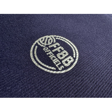 T-SHIRT CÔTELÉ PETIT LOGO OFFICIELS