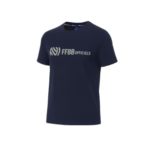 T-SHIRT CÔTELÉ GROS LOGO OFFICIELS