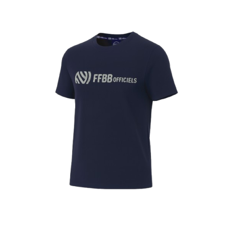 T-SHIRT CÔTELÉ GROS LOGO OFFICIELS