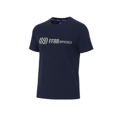 T-SHIRT CÔTELÉ GROS LOGO OFFICIELS