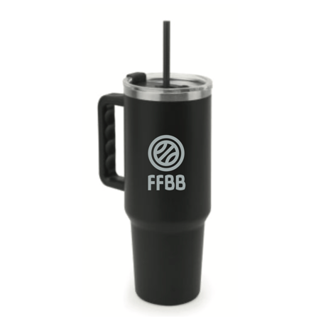 GOBELET ISOTHERME FFBB NOIRE