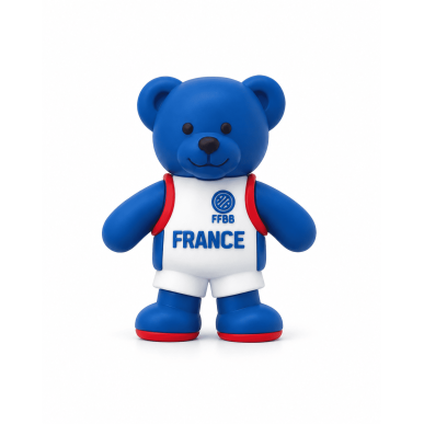PORTE CLÉS OURSON FRANCE