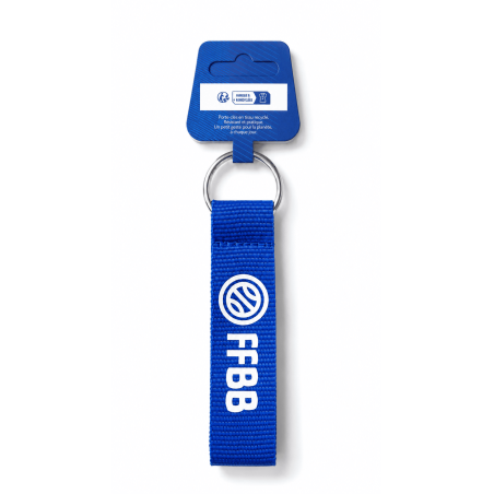 PORTE CLES TISSU FFBB