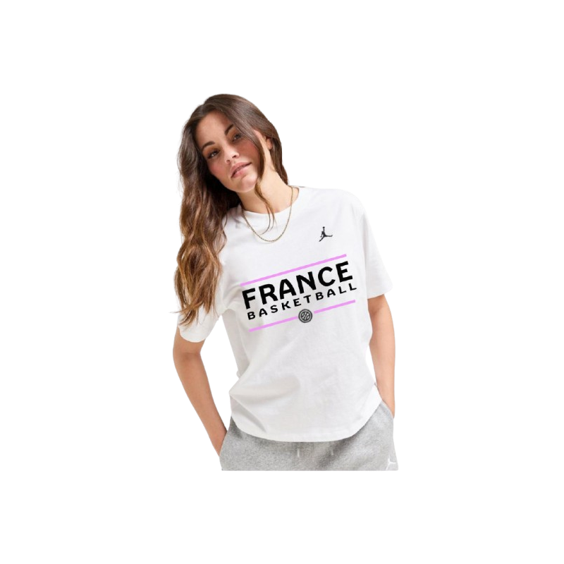 T-SHIRT FEMME JORDAN X FFBB T-SHIRT FEMME JORDAN X FFBB
