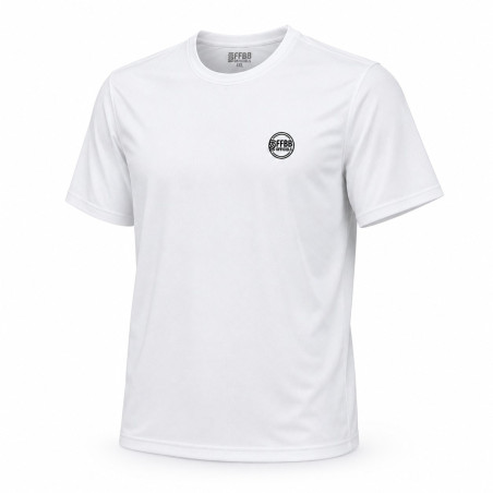 T-SHIRT TECHNIQUE OFFICIELS BLANC