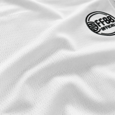 T-SHIRT TECHNIQUE OFFICIELS BLANC