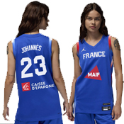 Maillot FRANCE HOME personnalisable "JOUEUSES"